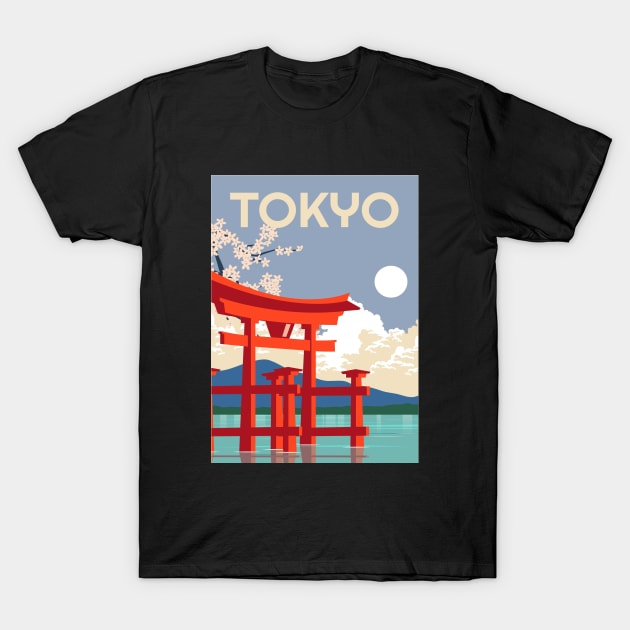 Tokyo T-Shirt by Melodezii